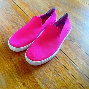 Rothy’s Bubblegum Pink Sneakers Size 10.5